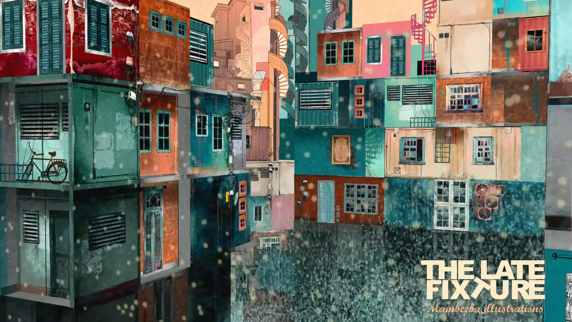 thelatefixture frame 14